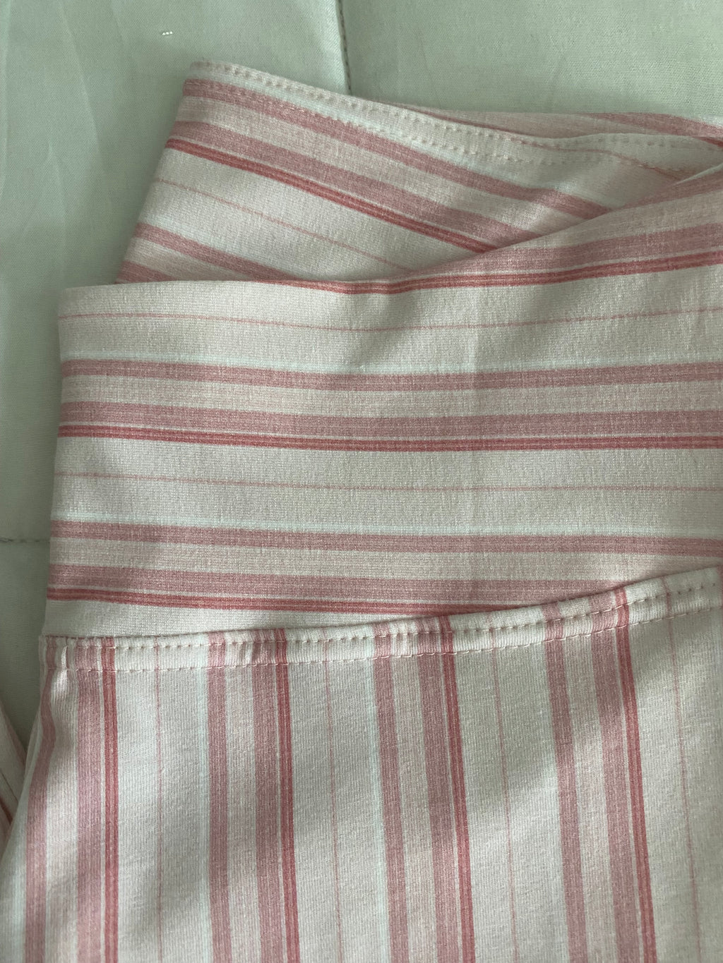 pink striped pants